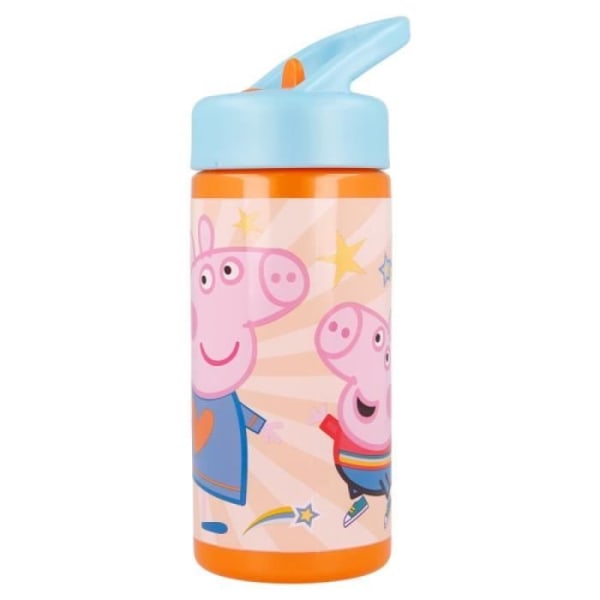 Peppa Pig olkipullo - monivärinen - 410 ml