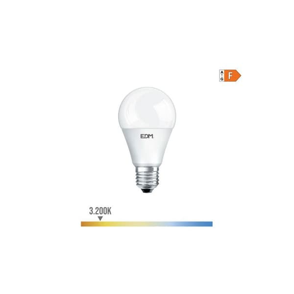 Ampoule LED Standard Dimmable E27 – 10W 810lm – 3200K – 6x11cm – Dagslys - 98941 Vit varmt