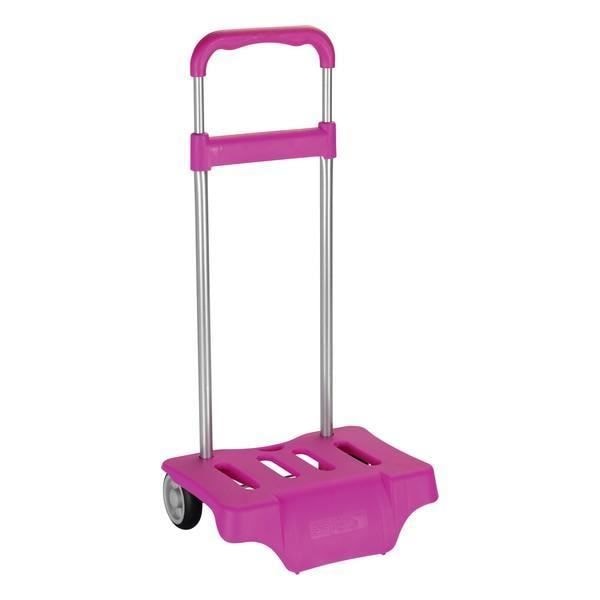 Safta Fuchsia ryggsäcksvagn - 23L kapacitet - Sportig design - 2 hjul Svart