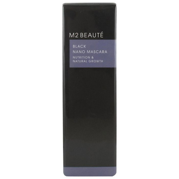 M2 Beauté Musta Nano Ripsiväri Ravinto & Luonnollinen Kasvu