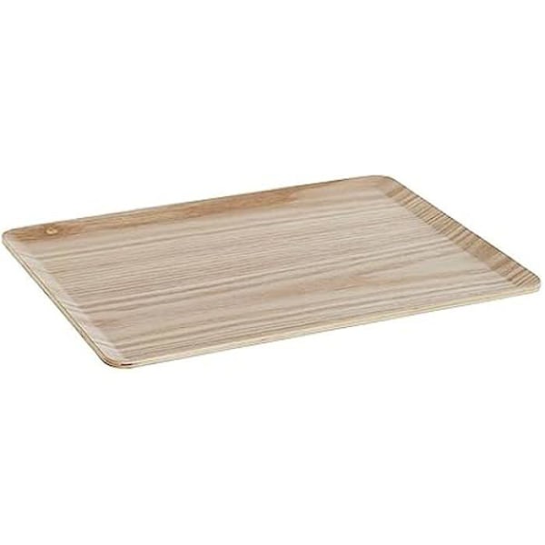 Bricka - DKD Heminredning - Flerfärgad - Bambu - 20 x 27 x 0,8 cm - Rektangulär mångfärgad