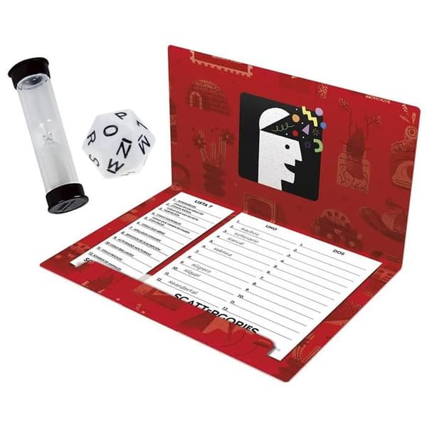 Peli - Hasbro - Scattergories Refresh - Espanjan versio