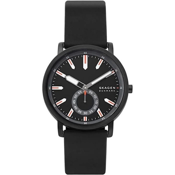 Ure - SKAGEN - Colden SKW6612 - Kvarts - Sort - Silikonearmbånd 40mm Svart