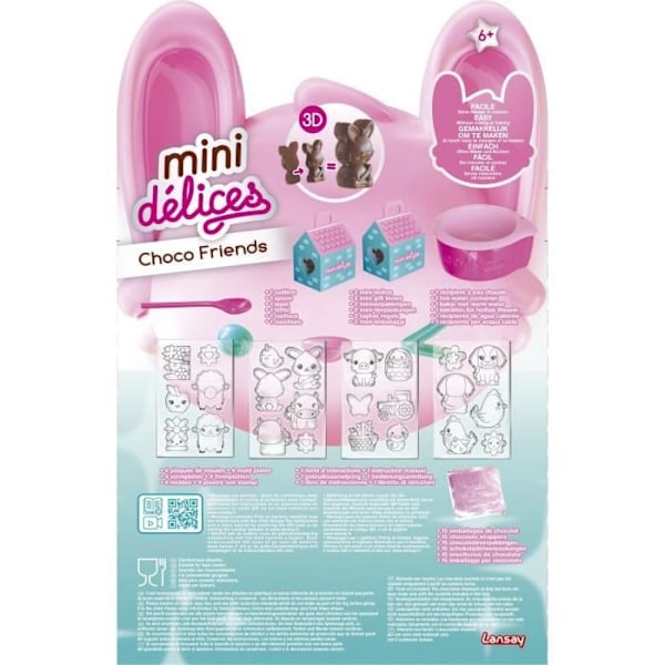 Mini delikatesser - LANSAY - Choco Vänner - Från 6 år FLERFÄRGAD