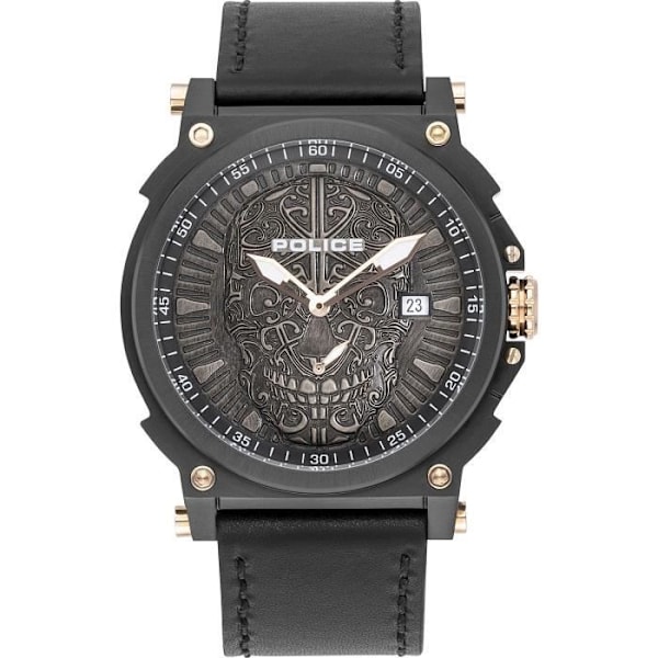 Ur - Police - PL15728JSB.02 - Læder - Sort - Quartz
