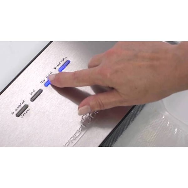 Vakuumforsegler - ProfiCook - PC-VK 1080 - 120 W - Inox - Automatisk Sølv
