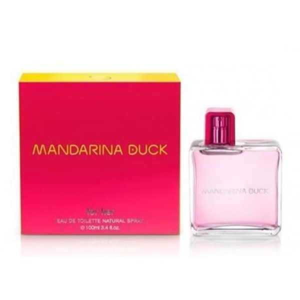 Mandarina Duckin For Her, naisellinen ja kukkainen tuoksu.