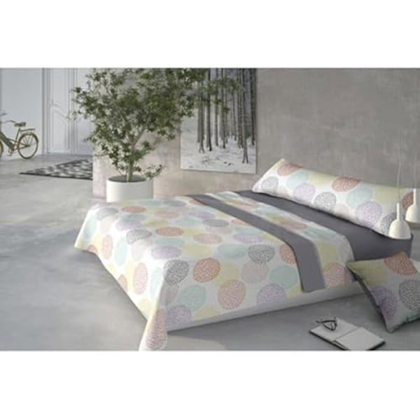 Pierre Cardin Doris Coralina Grå sängkläder set - 135cm säng mångfärgad