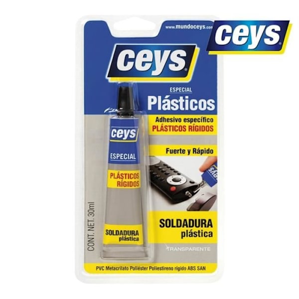 Kleber - CEYS - 501027 - Transparent - 30ml - Multifunktionel Transparent