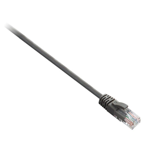 V7 Verkkokaapeli V7CAT6STP-05M-GRY-1E - 5 m, luokka 6 - modeemille, reitittimelle, keskittimelle, paneelille, seinälevylle, tietokoneelle