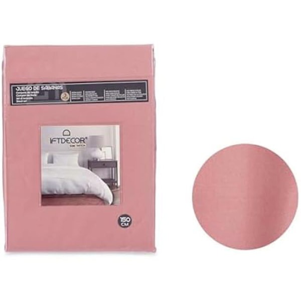 Vuodevaatteet setti - Gift Decor - Pinkki - 150cm - 3 kpl mångfärgad