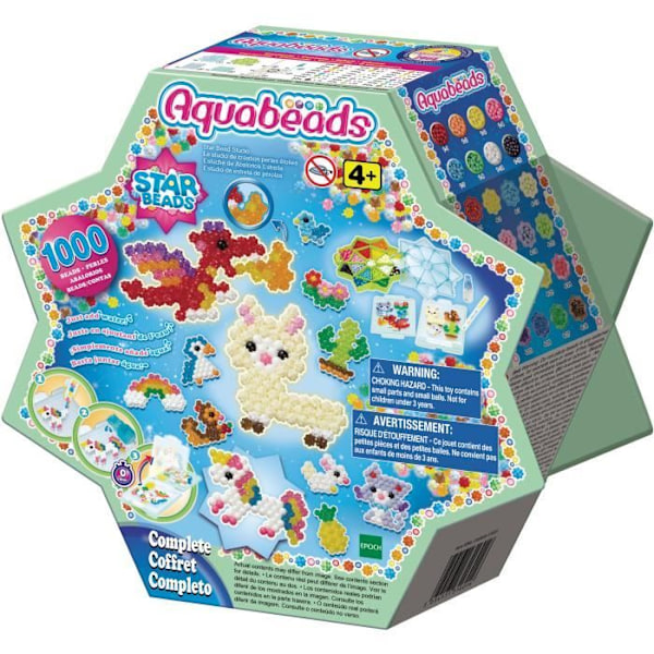 Aquabeads - 31601 - Tähtihelmien luomisstudio lapsille Flerfärgad