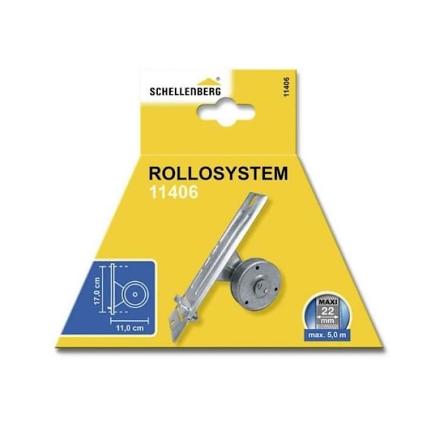 Sisääntulorulla - Schellenberg - 11405 - 22mm - 50m - Työkalut ja tarvikkeet