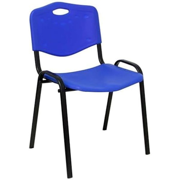 Ergonomisk stabelbar stol - PIQUERAS Y CRESPO - Sort - Plast - 1 plads - Stue Svart