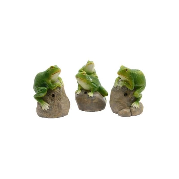 GENERIC - Frog Bevægelsesdetektor med lyd 3 modeller 8x7,4x11,5cm Euro/U