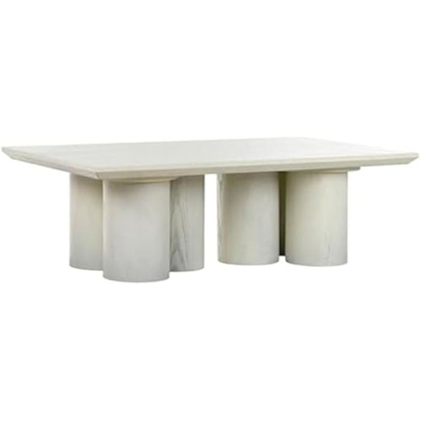 Soffbord - HOME ESPRIT - Rektangulärt - MDF-trä - Flerfärgat - 140 x 80 x 45 cm mångfärgad