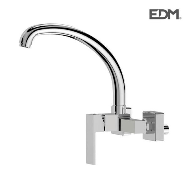 Etgrebs vask vandhane. Højt næb. Forsænket model Getaria [E3-01195] Krom