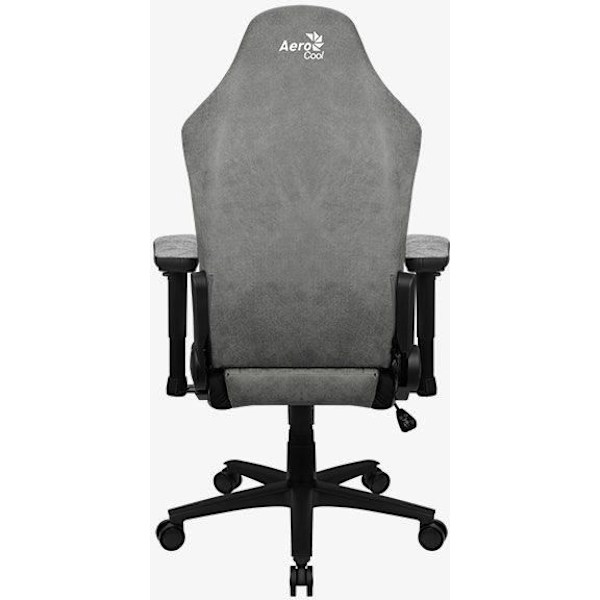 Fauteuil Aerocool Crown AeroSuede (Grå/Sort) Mörkgrå