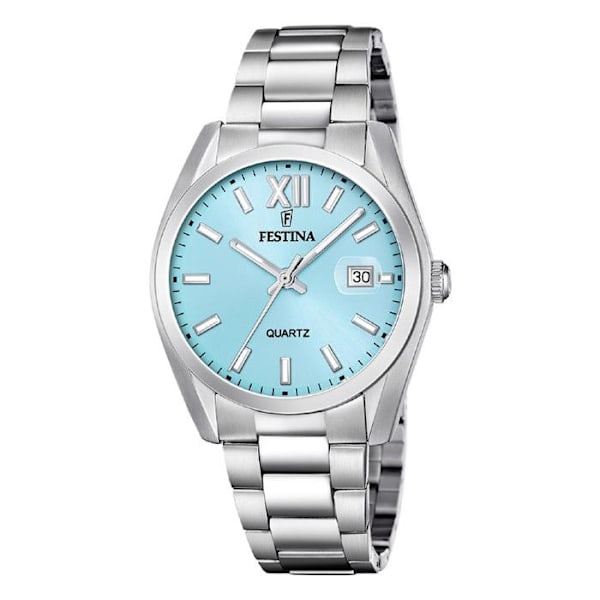 Ure - FESTINA - F20707/2 - Stålgrå - Vandmodstand 5 ATM - Klassisk Stil Grå