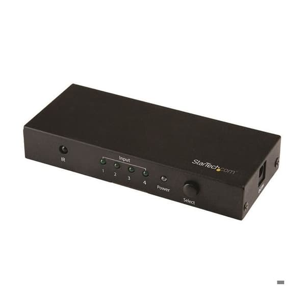 HDMI-switch - StarTech.com - VS421HD20 - 4 porte - Ultra HD 4K - Automatisk switch