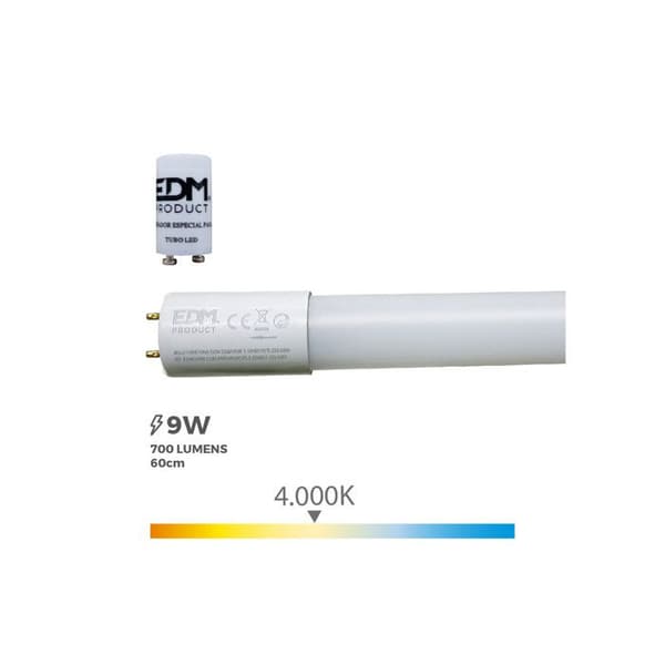 LED rør T8 60cm 9W 700lm - Bl Naturvit
