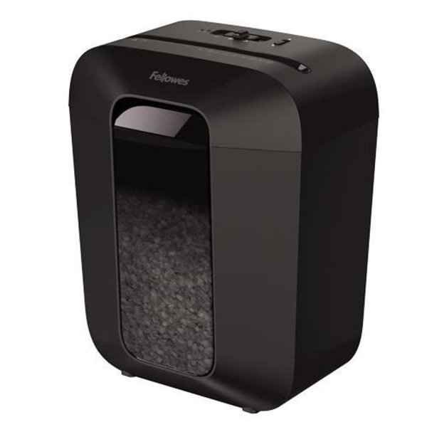 Paperihävittäjä - FELLOWES - POWERSHRED LX41 - Hakkuri - 8 arkkia - 17L sort