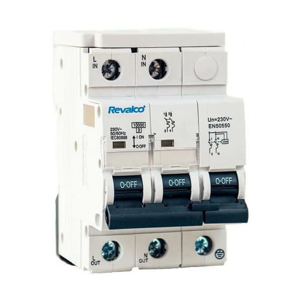 Beskyttelse mod overspændinger - S7903454 - Bakelith - 5,4 x 9 x 7,1 cm Vit