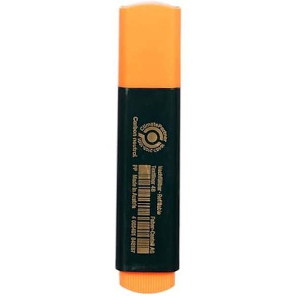 Faber-Castell F114815 Fluorescerende Highlighter, Orange - 10 enheder Orange