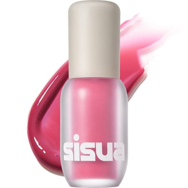 Gloss - SISUA POPCORN SIROP - fyldigere læber - 3,8 ml - Silikoneapplikator Jordbær