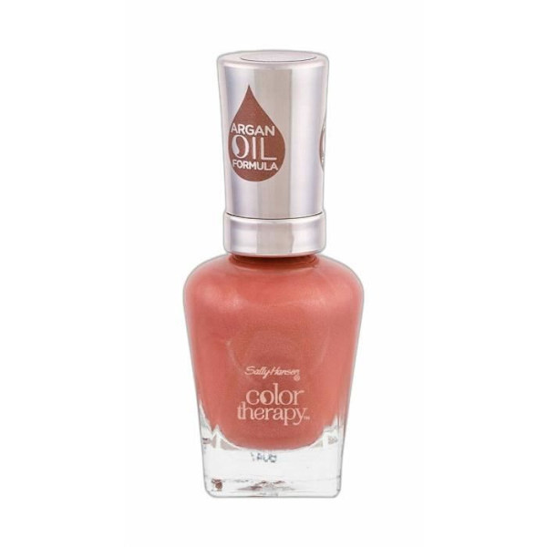 Nagellack - Sally Hansen - Color Therapy 300 - Orange färg - Glitter - 14.7 Ml orange