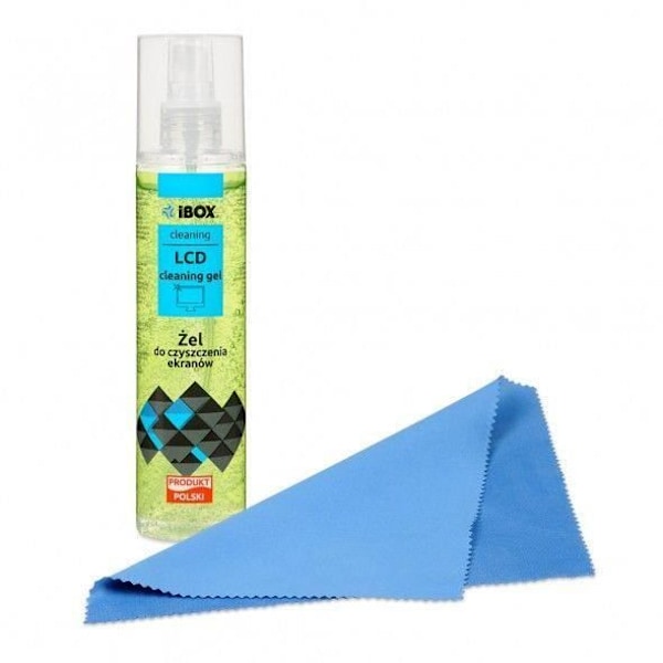 IBOX I-BOX GEL + MICROFIBER TIL LCD-SKÆRME 250ml - CHGG2