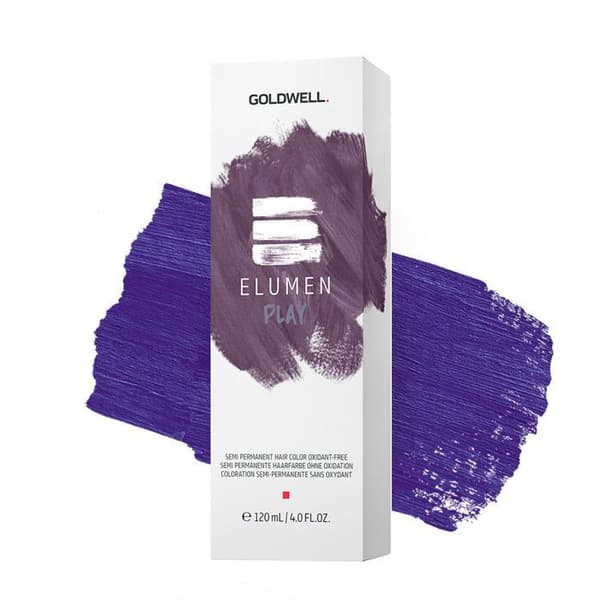 Semi-permanent farve - GOLDWELL - Elumen Play - Violet - 120 ml - Nuance Violet