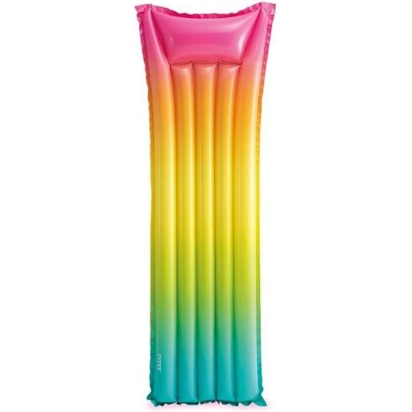 Luftmadras - INTEX - Regnbue - 170 x 53 x 15 cm - 100 Kg - Indendørs Regnbåge