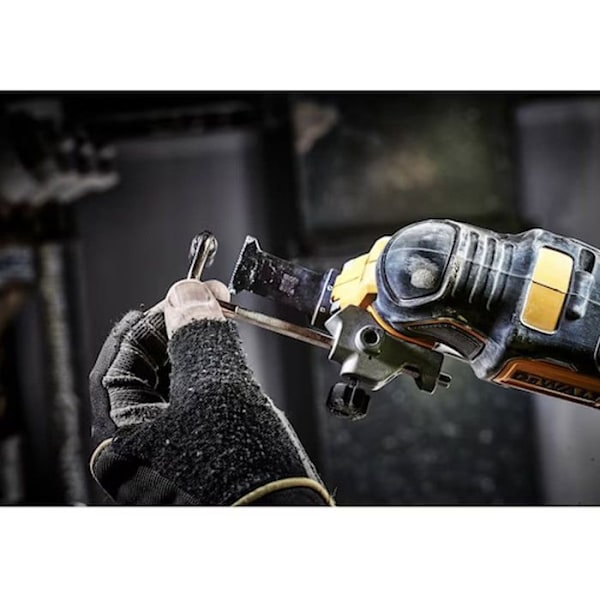 Multifunktionsværktøj - DEWALT - DCS356N - 18V Li-Ion - Bladskift uden værktøj - Integreret LED