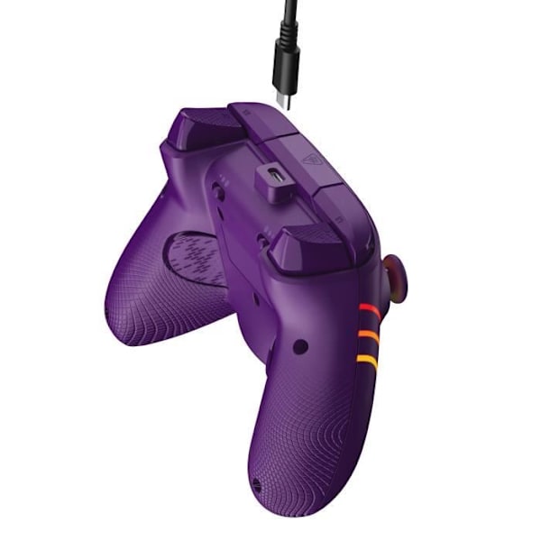 Spilkonsol - Xbox Series X|S, Xbox One og PC - Afterglow Wave - RGB - Kablet - Lilla - TURTLE BEACH Lila