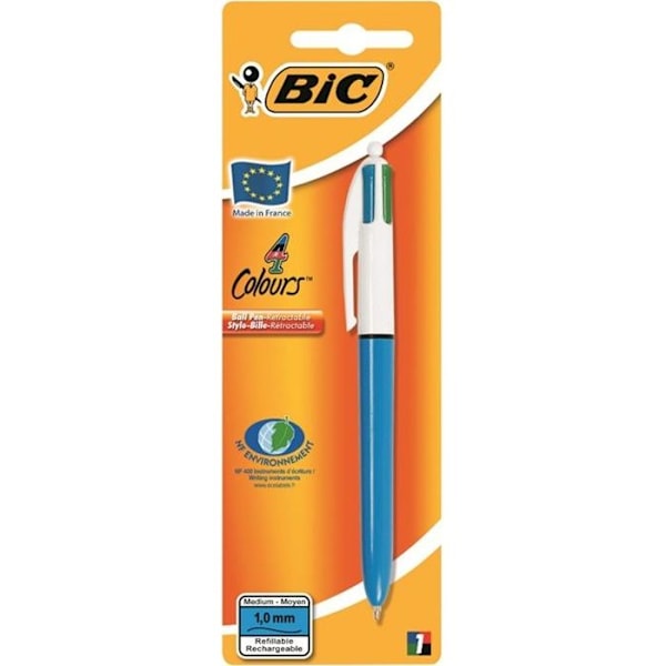BIC® - Original Medium Kuglepen 4 Farver Originalmedium