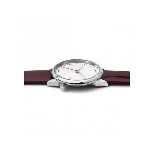 Kvindeur - Komono - KOM-W2858 - Ø 36 mm - Læder - Quartz - Vandresistens 3 ATM Vit