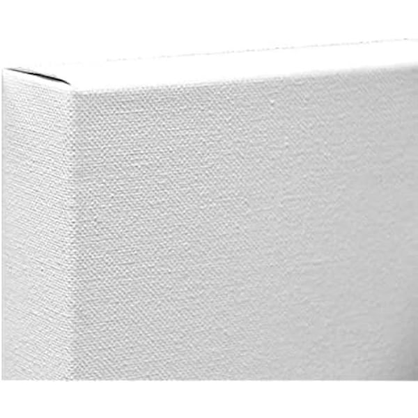 Cadre Lidercolor 6f canvas med sidoklämma 100% bomull ram av pawlonia 1,8x3,8 cm kanter i trä 41x33 cm 41 x 33 cm