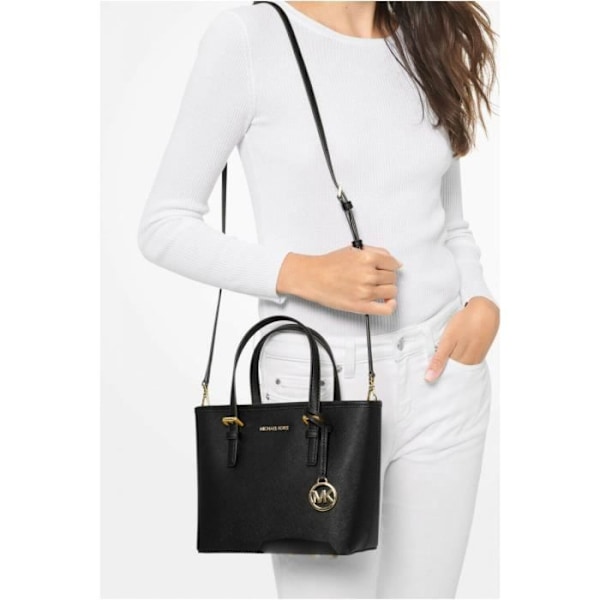 Håndtaske - Michael Kors - JET SET TRAVEL - Sort - Skulderrem - Syntetisk Svart