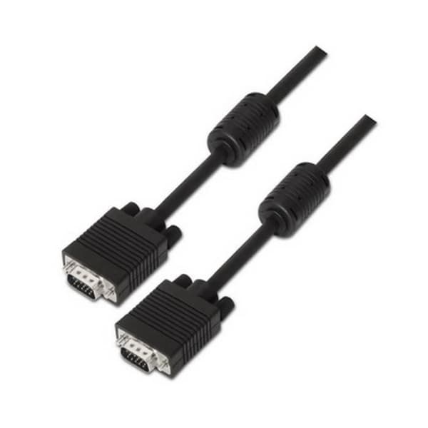 Nanokabel 10.15.0103, 3 m, VGA (D-Sub), VGA (D-Sub), han, han, sort
