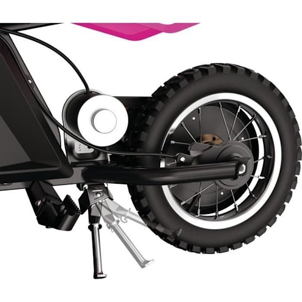 Moto Cross Elektrisk Barn Dirt Rocket MX125 - RAZOR - Rosa - 2 Hjul - Batteri - 40 minutter Rosa