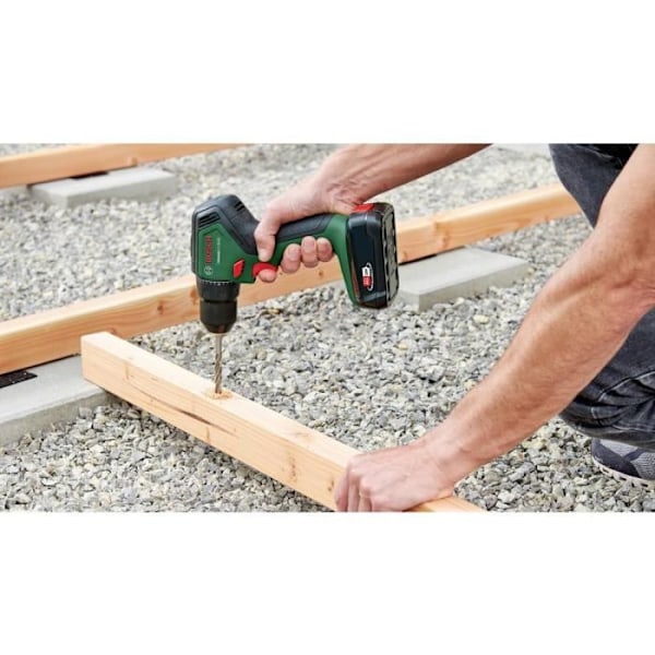 Borrskruvdragare UniversalDrill 18V-60 (1x 2,0Ah) + AL 18V-20 Grön