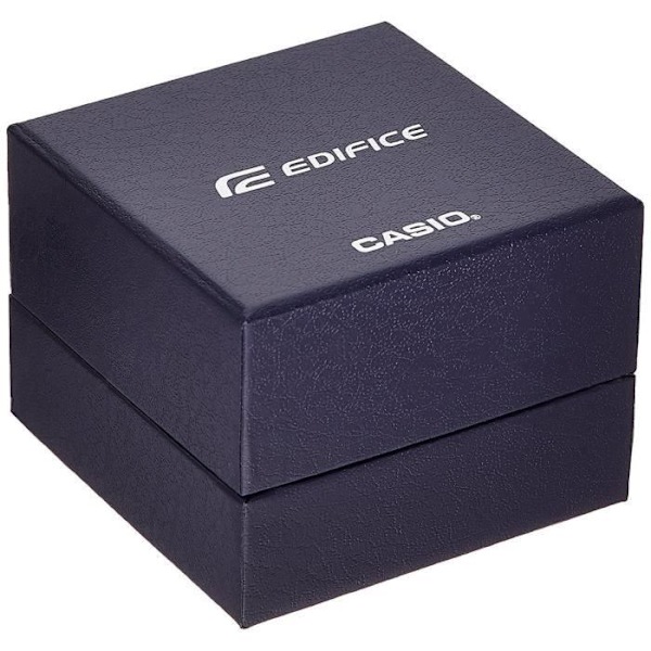 Casio Ur - Herre - EFS-S630DC-2AVUEF - Sort rustfrit stål - 42 mm - 10 bar Svart