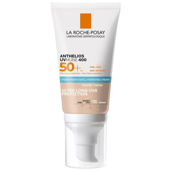 La Roche-Posay Anthelios Uvmune 400 Värillinen Kosteusvoide SPF50+ 50 ml