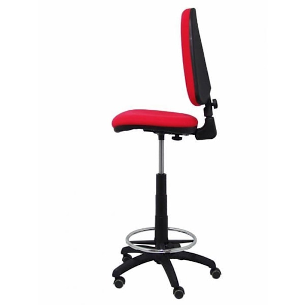 PIQUERAS Y CRESPO Ayna ergonominen jakkara - Punainen - Kangas - Parkettipyörät
