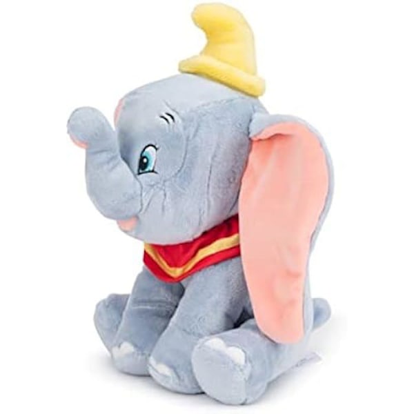 Plys legetøj - SIMBA - Dumbo - 25 cm - Grå - Disney Prinsesser Grå