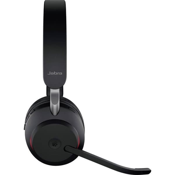 Jabra Evolve2 65 Headset - USB-A MS Teams Stereo med ladestander - Sort Sort