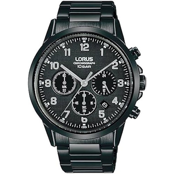 LORUS Analoginen RT321KX9, Musta Svart