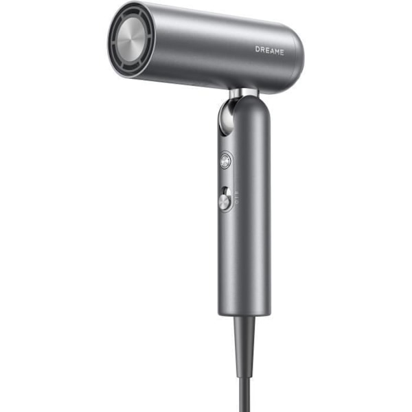 Nopea hiustenkuivain - DREAME - POCKET Grey - Professional - All-in-one - 1300 W Harmaa