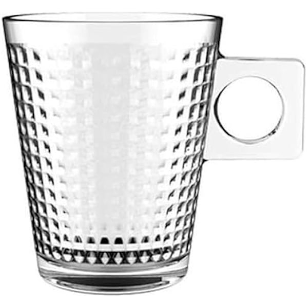 Kahvikupit - BIGBUY HOME - Setti 3 - 80 ml - Monivärinen - Posliini/Keraami/kivitavara Flerfärgad